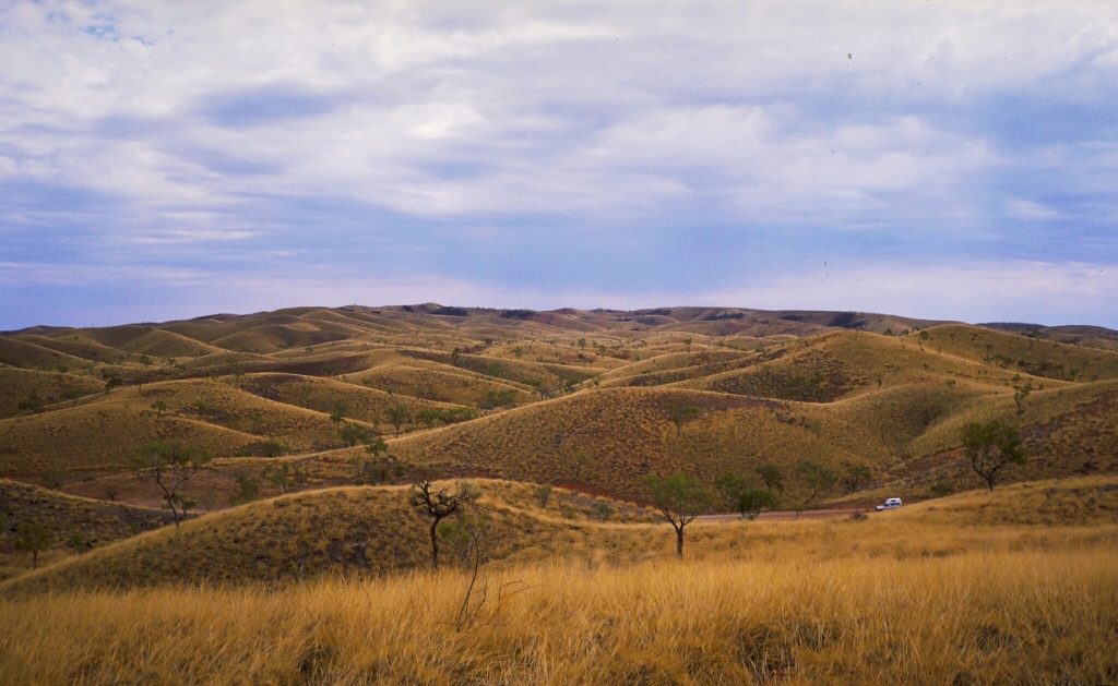 Rollling Hills, The Mereenie Loop, Near Gosse Bluff, Northern Territory, Australia
