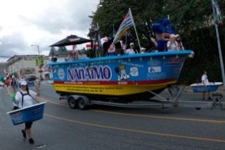 The World Championship Bathtub Race Parade