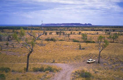 Gosse Bluff, from the Mereenie Loop, Northern Territory, Australia