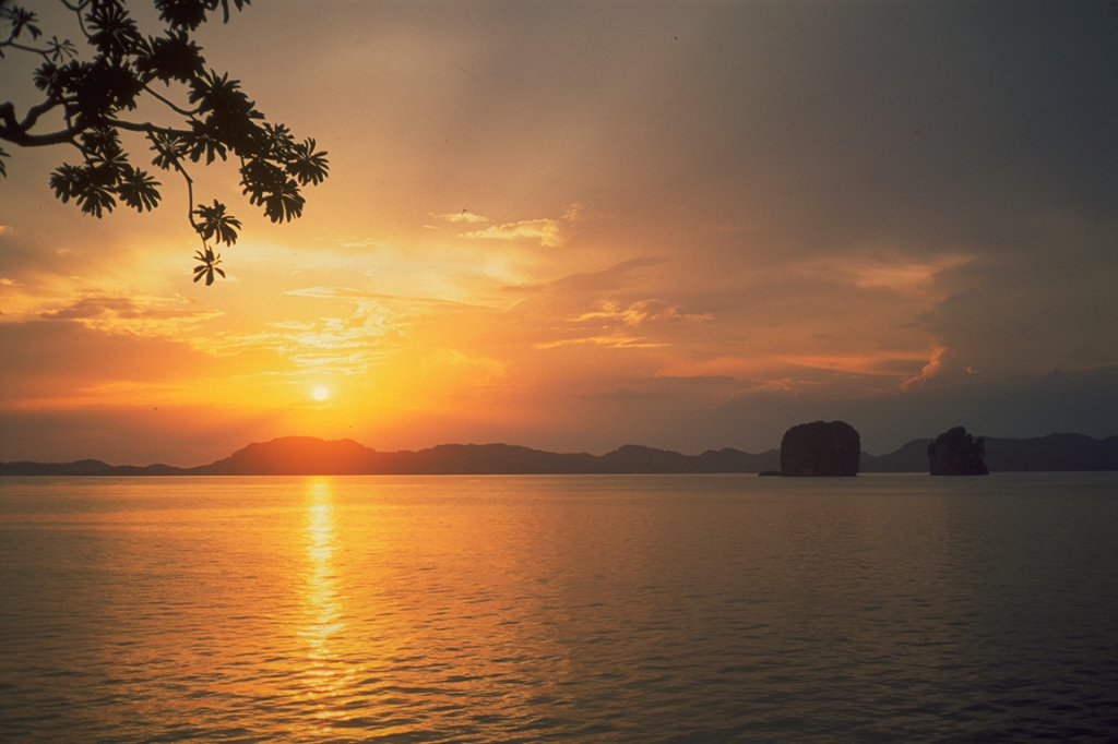 Sunset, Andaman Sea, Thailand