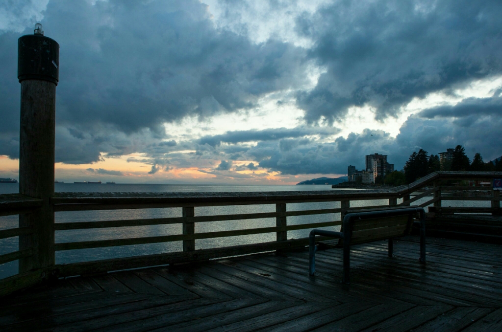 Ambleside Pier, West Vancouver, British Columbia, Canada