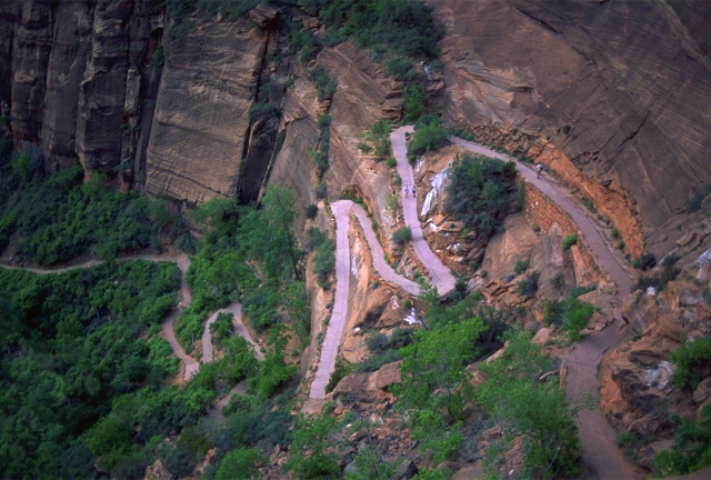 WIlly's Wiggle, Zion National Park, Utah, United States of America