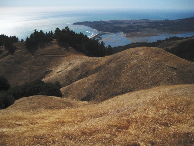 Bolinas, from Panoramic Highway, California, United States of America