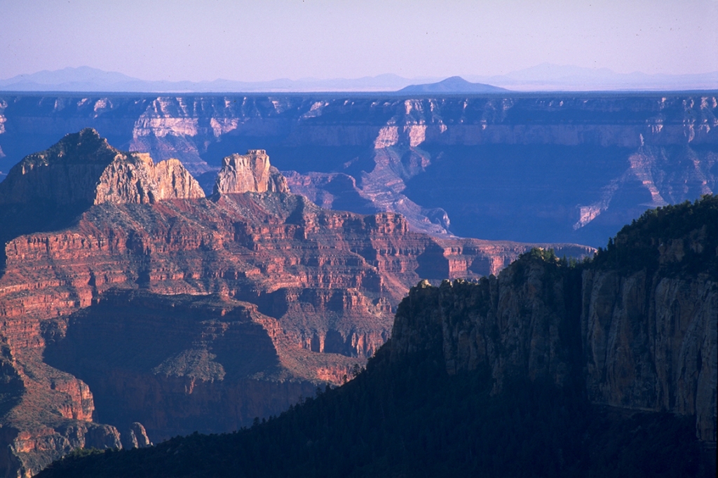 Bright Angel Point, Grand Canyon National Park, North Rim, Arizona, United States of America