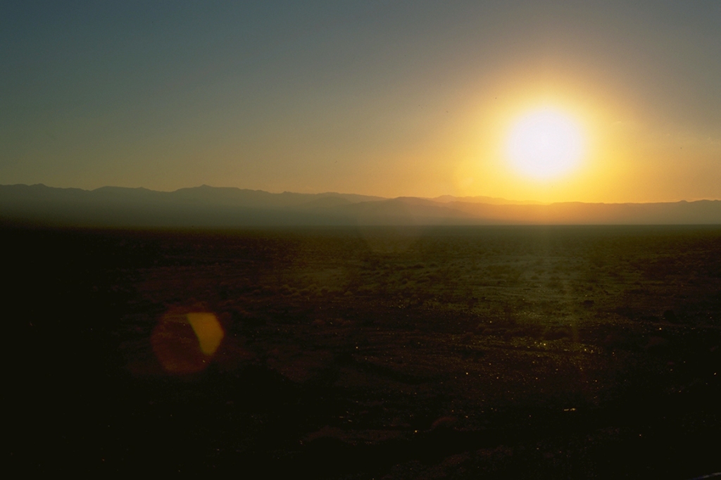 Sunset, Mojave Desert, Route 66, California, United States of America