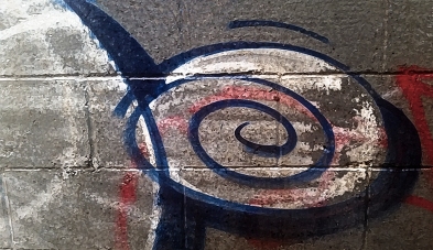 Graffiti, Urban Alley, Downtown Eastside, Vancouver, British Columbia, Canada
