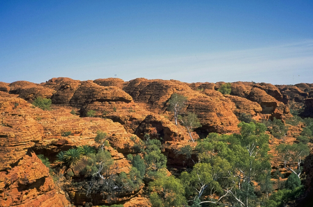 Sandstone Domes, Watarrka National Park, Kings Canyon, Northern Territory, Australia