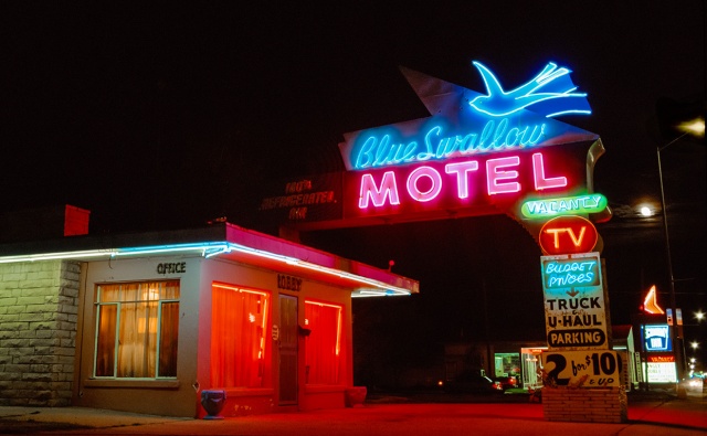 Times I Never Lived, Blue Swallow Motel, Route 66, Tucumcari, New Mexico, United States of America