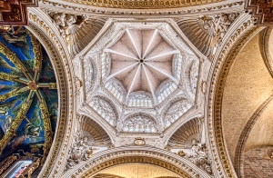 Saints and Angels II, Domes, Valencia Cathedral, Spain