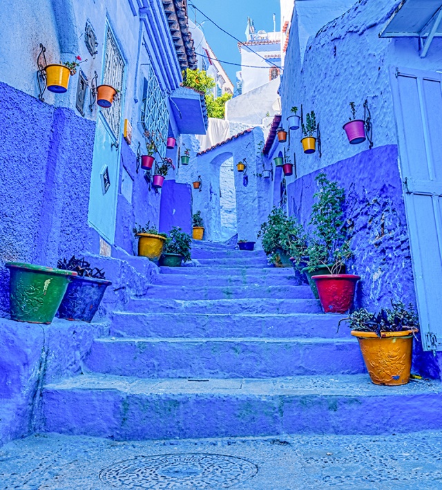 Jolly Blue, Chefchaouen, Morocco