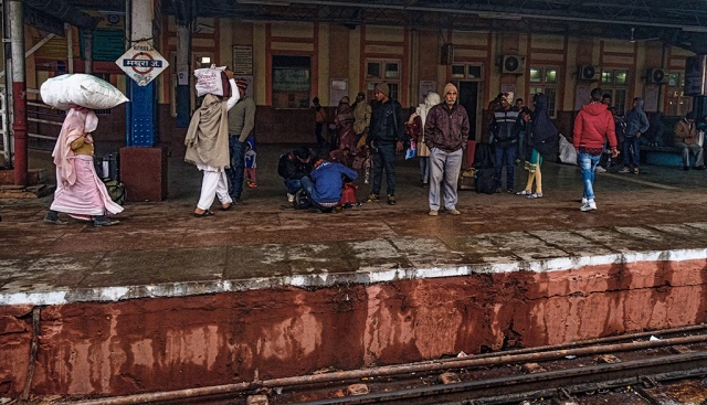 Mathura Junction in 1600th Time, Mathura Junction Railway Station, Uttar Pradesh, India