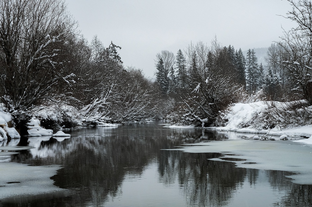 Winter is Here, River of Golden Dreams, Whistler, British Columbia, Canada