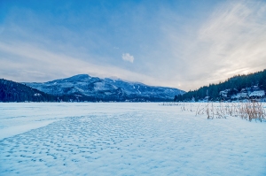 December Chill, Rainbow Park, Alta Lake, Whistler Mountain, British Columbia, Canada