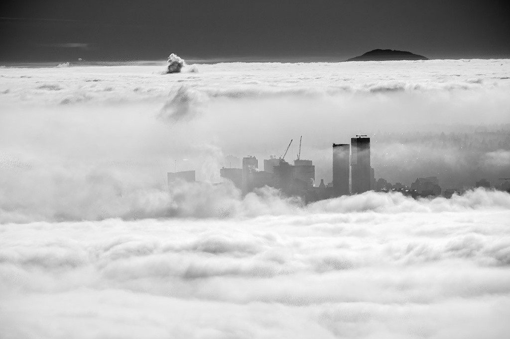 City in the Clouds, Vancouver, British Columbia, Canada