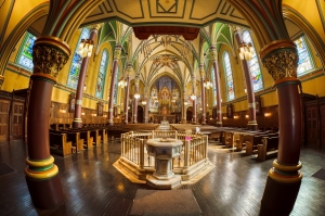 Warped, Cathedral of the Madeleine, Salt Lake City, Utah, United States of America