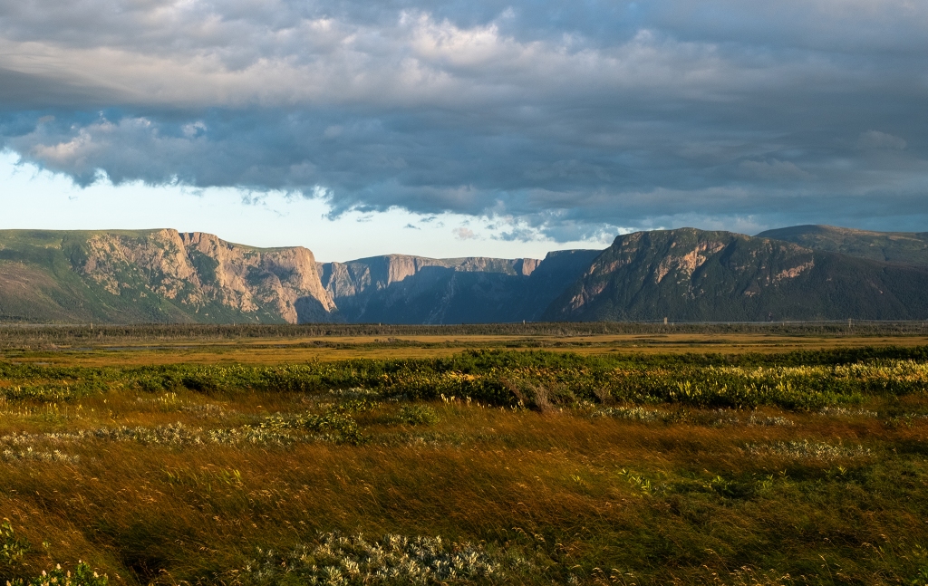 They Rise from the Sea, The Long Range Mountains, Parson's Pond, Gros Morne National Park, Newfoundland, Canada