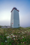Beacon Amid the Daisies, Quaco Head Lighthouse, St. Martins, New Brunswick, Canada