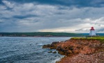 Solitude, Neil's Point Lighthouse, Neil's Point, Cape Breton, Nova Scotia, Canada