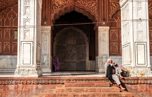 A Moment of Repose, Jama Masjid Mosque, Chandni Chowk (Old Delhi), New Delhi, India