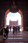 Entrance Arch, Jama Masjid Mosque, Chandni Chowk, New Delhi, India