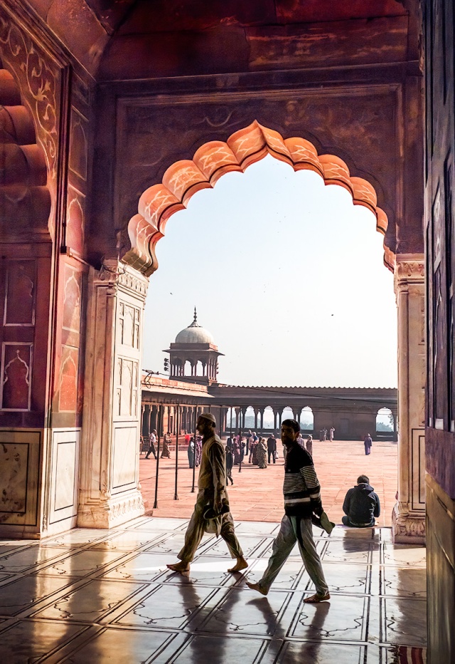 From Shadow to Shadow, Jama Masjid Mosque, Chandni Chowk, New Delhi, India