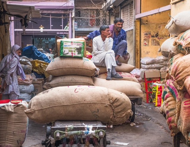 Market Day Patience, Chandi Chowk, New Delhi, India
